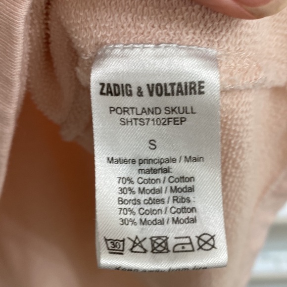 ZADIG AND VOLTAIRE PORTLAND SKULL SIZE SMALL - Picture 4 of 6